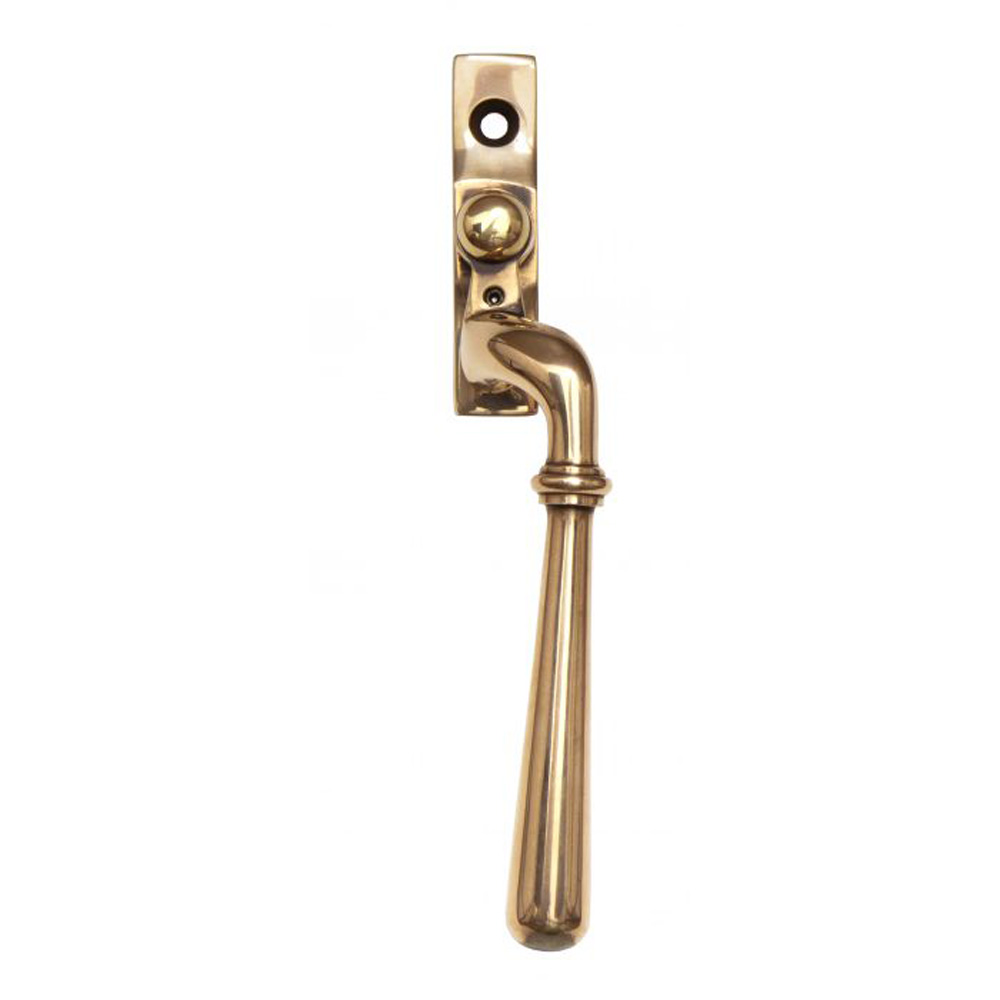 From the Anvil Newbury Espag Window Handle - Polished Bronze (Right Hand)